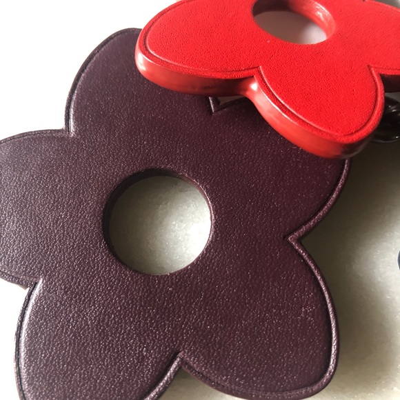 🌺 RARE Coach Floral Bag Charm/Keyfob NWT - Picture 3 of 4